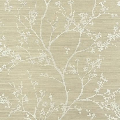 SCHUMACHER WALLCOVERING  SHANGRI-LA TWIGGY SISAL   FOG   - 5008291