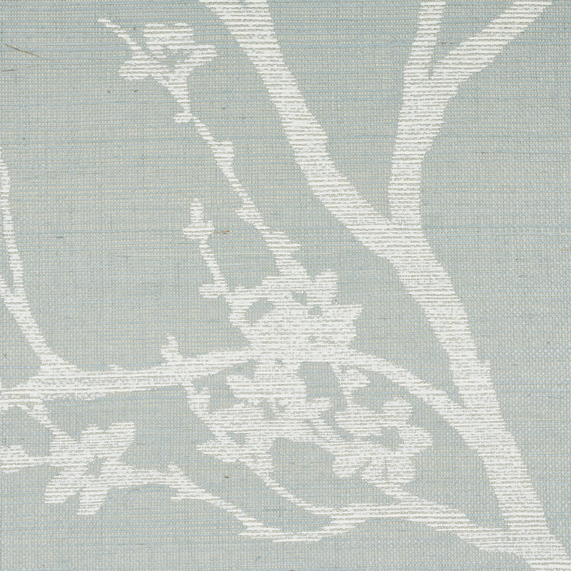SCHUMACHER WALLCOVERING  SHANGRI-LA TWIGGY SISAL   SKY   - 5008292