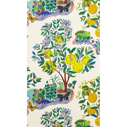 SCHUMACHER WALLCOVERING  SIGNATURE SCHUMACHER WALLCOVERING CITRUS GARDEN PANEL SET   PRIMARY   - 5008410