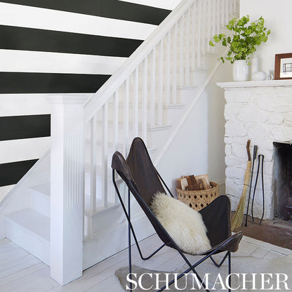 SCHUMACHER  SOPHISTICATED STRIPE BAXTER STRIPE   CARBON   - 5008522