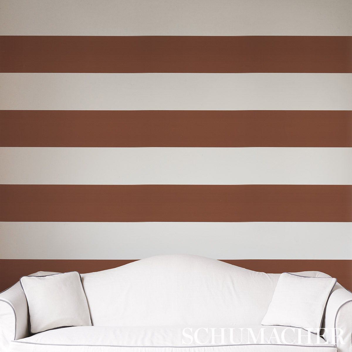 SCHUMACHER  FULL BLOOM BAXTER STRIPE   Brown   - 5008527