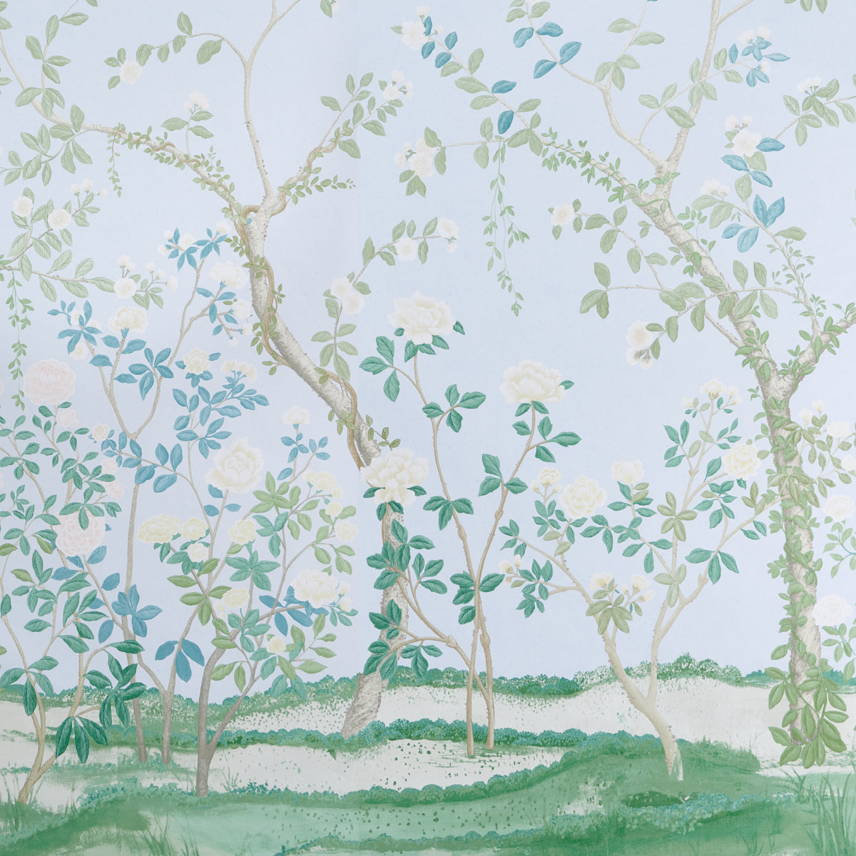 SCHUMACHER  PANELS COLLECTION MADAME DE POMPADOUR PANEL SET   BLUE   - 5008544