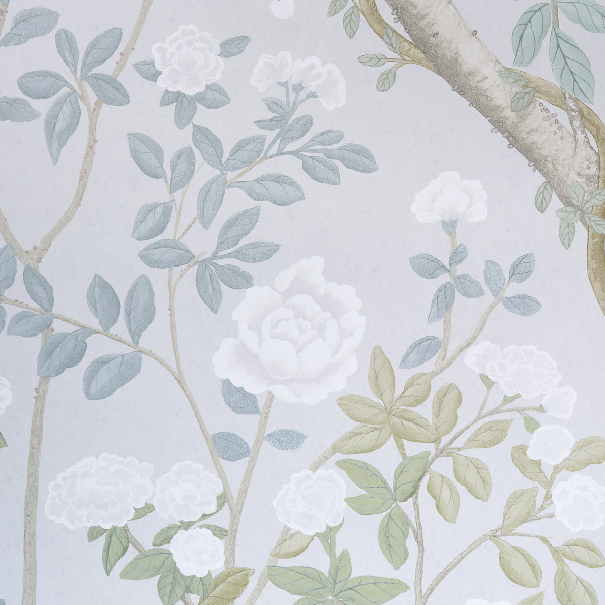 SCHUMACHER WALLCOVERING  PANELS COLLECTION MADAME DE POMPADOUR PANEL SET   GREY   - 5008545