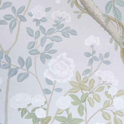 SCHUMACHER WALLCOVERING  PANELS COLLECTION MADAME DE POMPADOUR PANEL SET   GREY   - 5008545