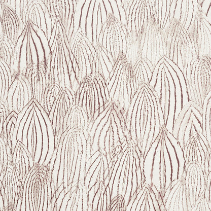 SCHUMACHER  SILVER LINING PERFORMANCE WALLCOVERINGS FEATHERS   BROWN   - 5008612