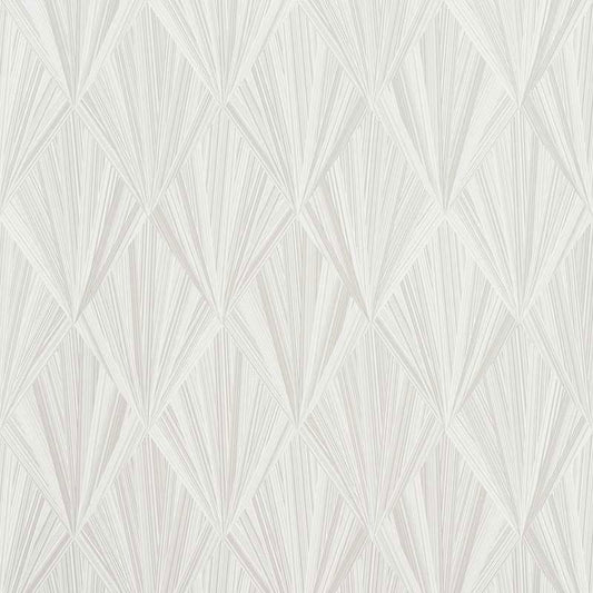 SCHUMACHER  HIGH PERFORMANCE WALLCOVERING MARQUETRY   WHITEWASH   - 5008630