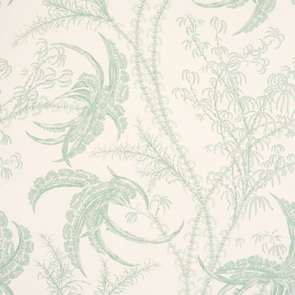 SCHUMACHER  A LOVE AFFAIR OCEAN TOILE   EUCALYPTUS ON LINEN   - 5008721