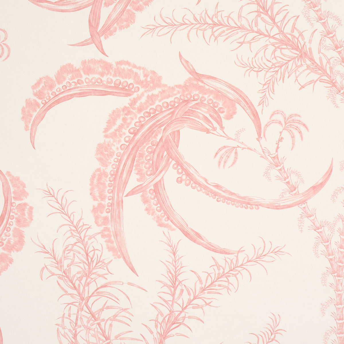 SCHUMACHER  A LOVE AFFAIR OCEAN TOILE   CORAL   - 5008723