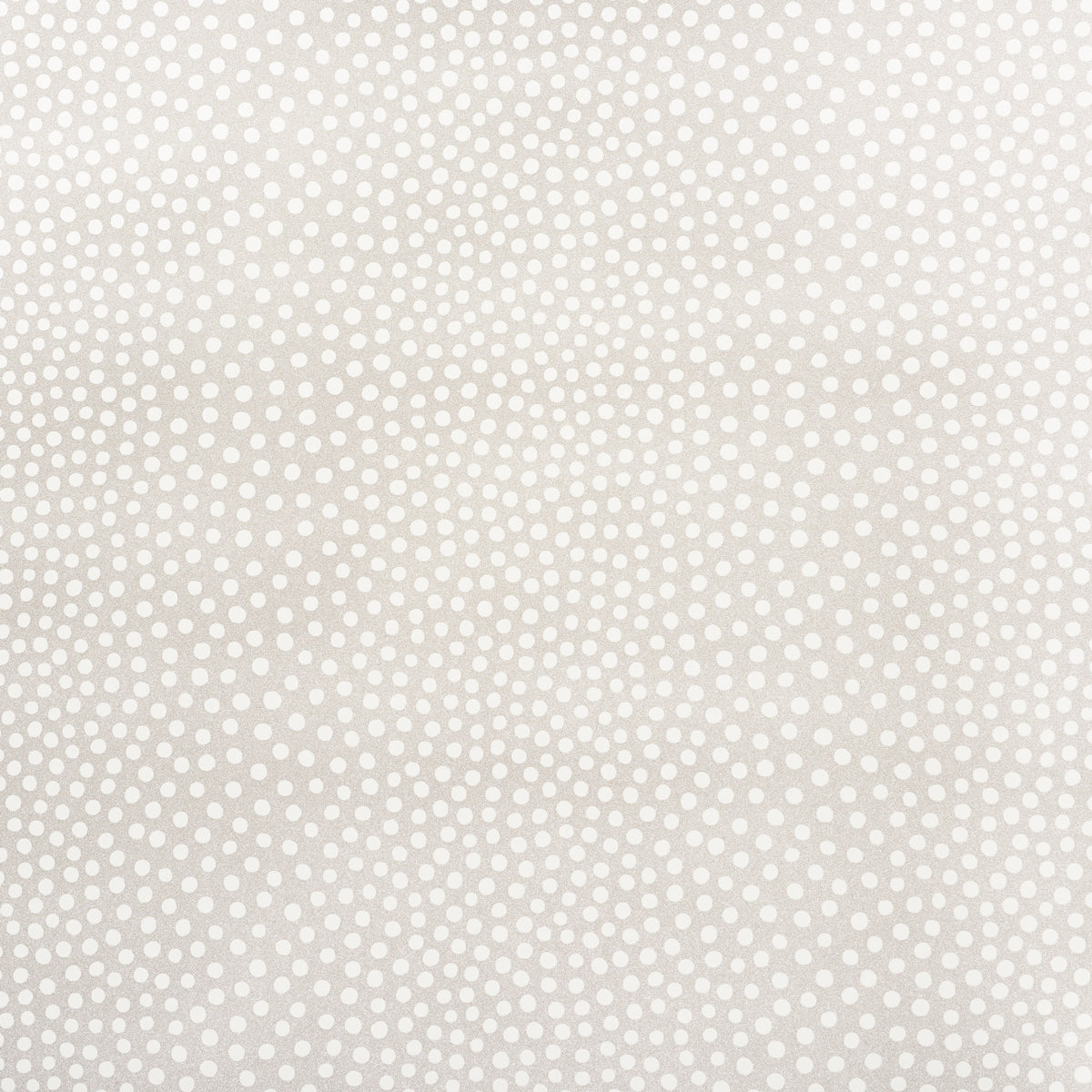 Warm silver vinyl wallcovering with a subtle texture.