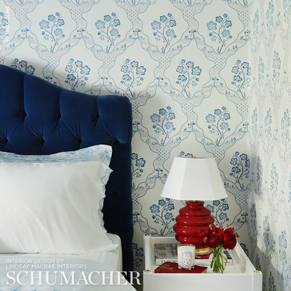 SCHUMACHER WALLCOVERING  COUNTRY CHIC MARELLA   DELFT   - 5008801