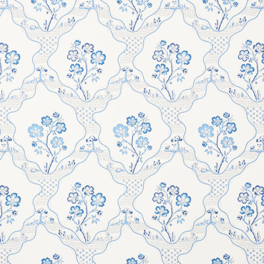 SCHUMACHER WALLCOVERING  COUNTRY CHIC MARELLA   DELFT   - 5008801