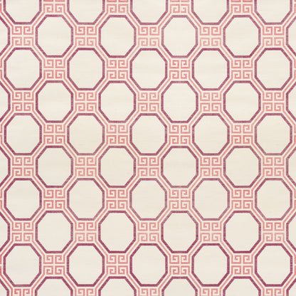 SCHUMACHER  TEXTURED WALLCOVERINGS & PRINTED GRASSCLOTHS OCTAVIA SISAL   CINNABAR   - 5008935