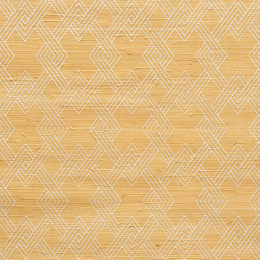 SCHUMACHER  HAPPY TOGETHER HIX EMBROIDERED JUTE   NATURAL   - 5008960