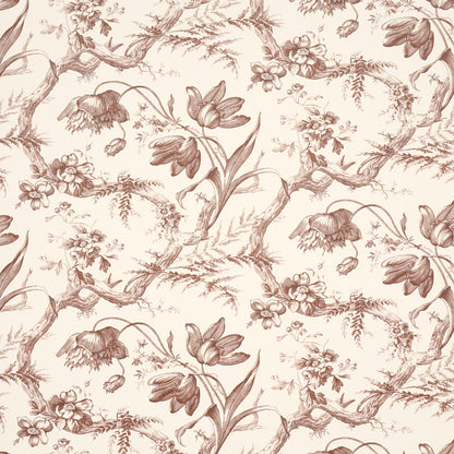 SCHUMACHER  PERENNIAL FAVORITES TOILE DE FLEURS   FAWN   - 5009124