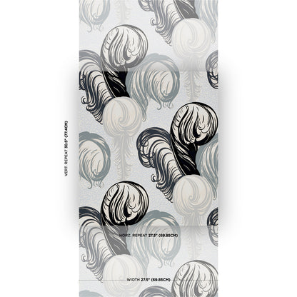 SCHUMACHER  FASHION FORWARD PLUMES   GRISAILLE   - 5009151