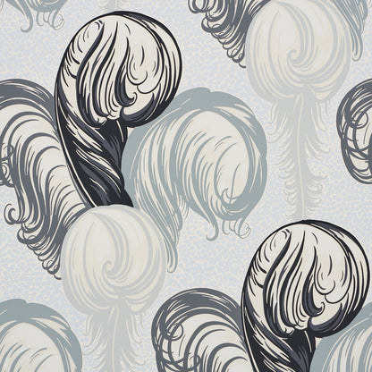 SCHUMACHER  FASHION FORWARD PLUMES   GRISAILLE   - 5009151