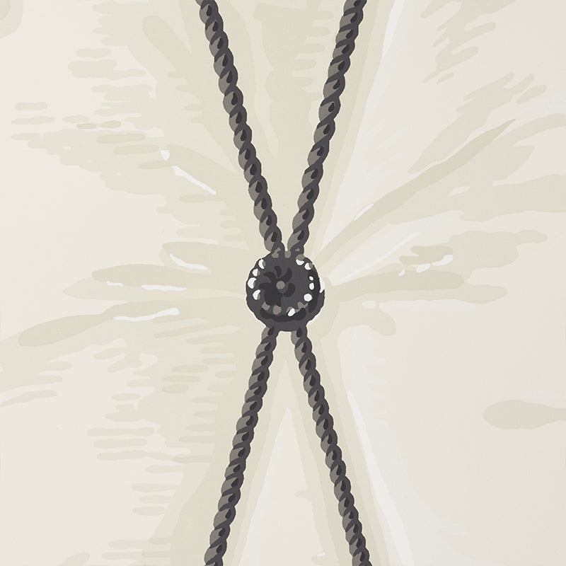 SCHUMACHER  TROMPE L'OEIL DRAPERY   BONE   - 5009160