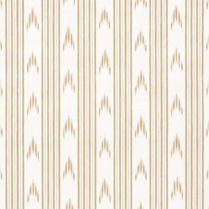 SCHUMACHER WALLCOVERING  MARK D. SIKES SANTA BARBARA IKAT   NEUTRAL   - 5009222