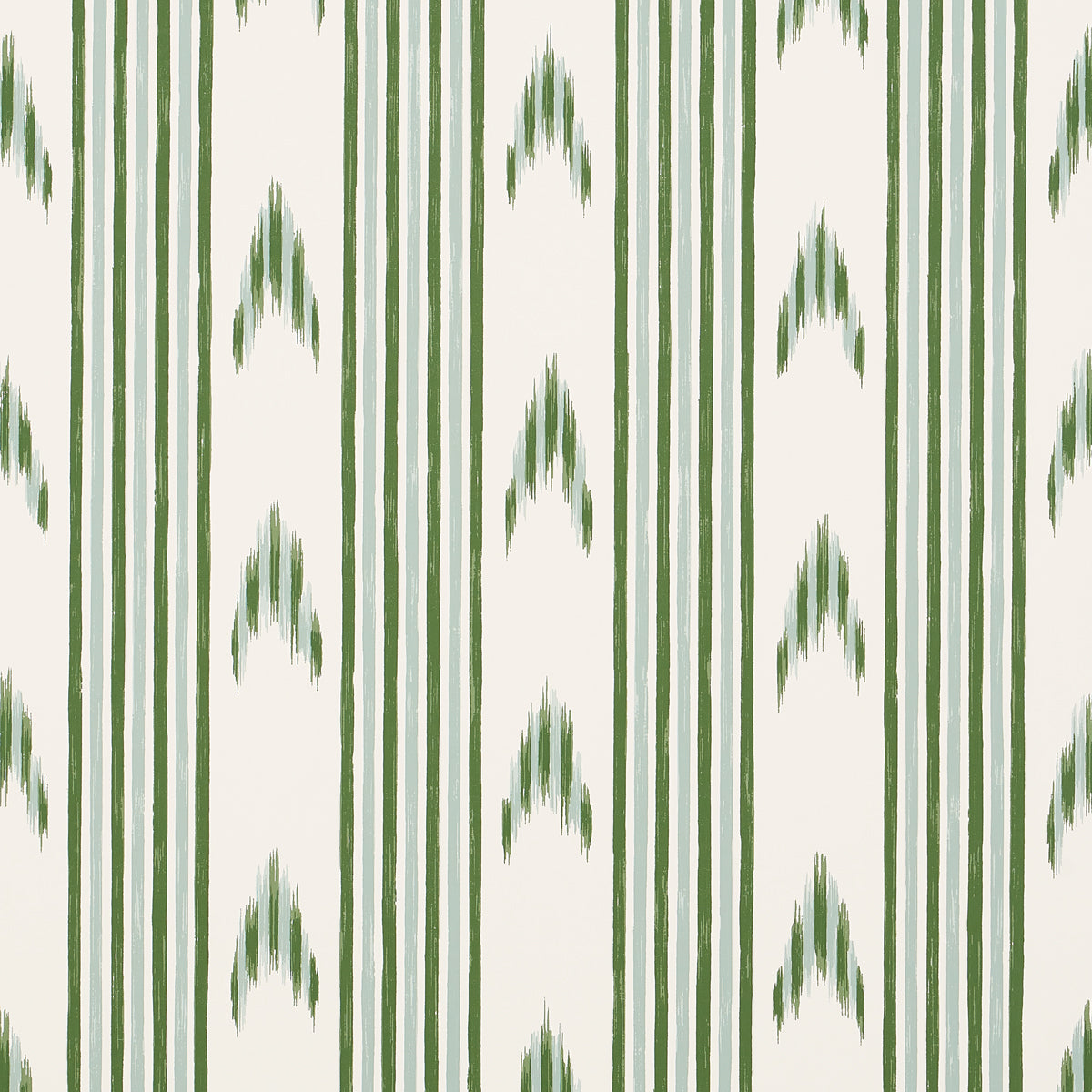 SCHUMACHER  MARK D. SIKES SANTA BARBARA IKAT   LEAF GREEN   - 5009224