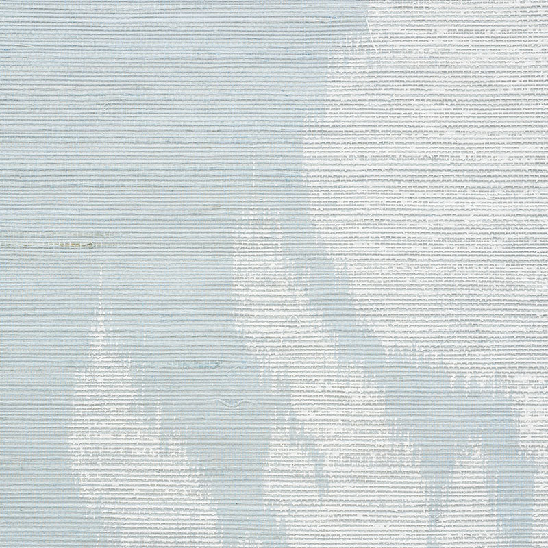 SCHUMACHER  PRINTED & EMBELLISHED WALLCOVERINGS AGRA SISAL   SKY   - 5009280