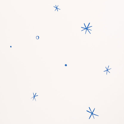 SCHUMACHER WALLCOVERING  CHARLAP HYMAN & HERRERO CALISTO   IVORY & COBALT   - 5009420