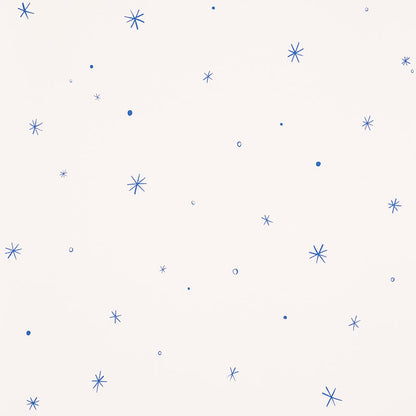 SCHUMACHER WALLCOVERING  CHARLAP HYMAN & HERRERO CALISTO   IVORY & COBALT   - 5009420