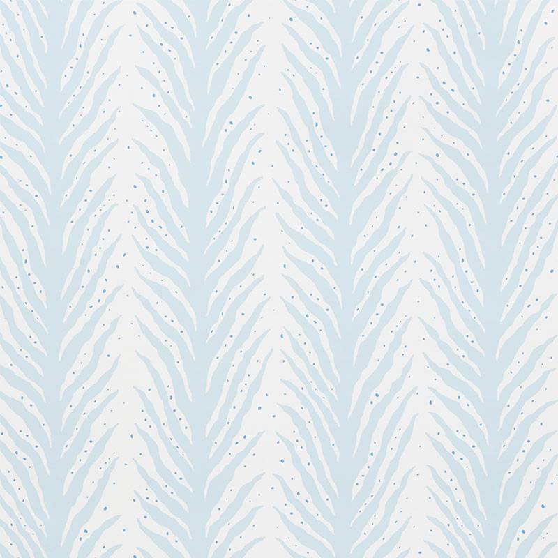 SCHUMACHER WALLCOVERING  CELERIE KEMBLE CREEPING FERN   SLUMBER BLUE   - 5009451