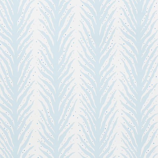 SCHUMACHER WALLCOVERING  CELERIE KEMBLE CREEPING FERN   SLUMBER BLUE   - 5009451