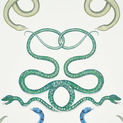 SCHUMACHER WALLCOVERING  CHARLAP HYMAN & HERRERO GIOVE   EMERALD & SAPPHIRE   - 5009460