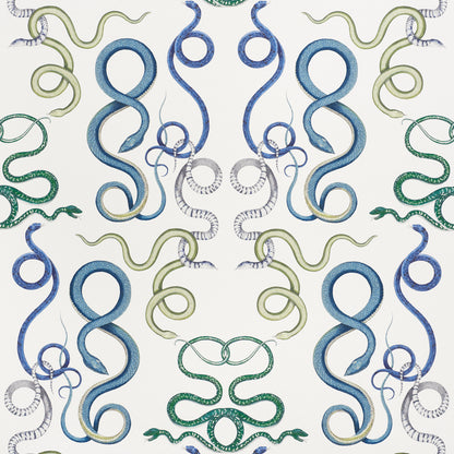 SCHUMACHER WALLCOVERING  CHARLAP HYMAN & HERRERO GIOVE   EMERALD & SAPPHIRE   - 5009460