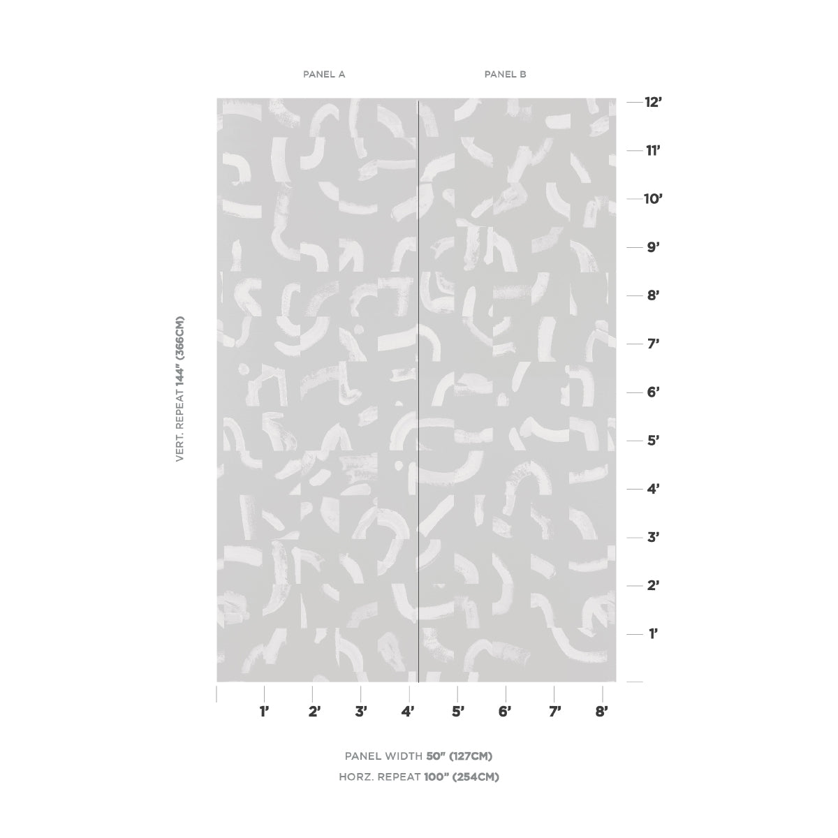 SCHUMACHER  CAROLINE Z HURLEY SEPIESSA PANEL SET   STONE   - 5009491