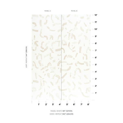 SCHUMACHER  CAROLINE Z HURLEY SEPIESSA PANEL SET   NEUTRAL   - 5009492