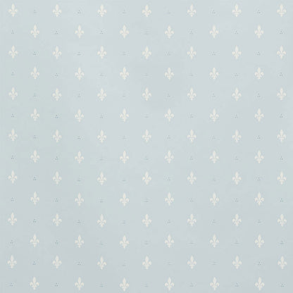 SCHUMACHER  SMALL-PRINT WALLPAPERS FLEUR DE LIS   MINERAL   - 5009501