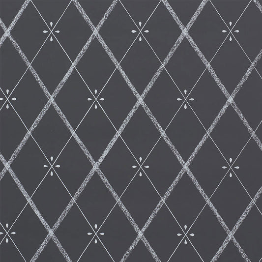 SCHUMACHER  SMALL-PRINT WALLPAPERS KASUMI DIAMOND   Chalkboard   - 5009510