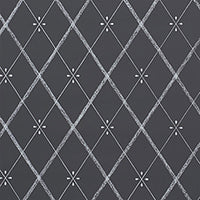 SCHUMACHER  SMALL-PRINT WALLPAPERS KASUMI DIAMOND   Chalkboard   - 5009510