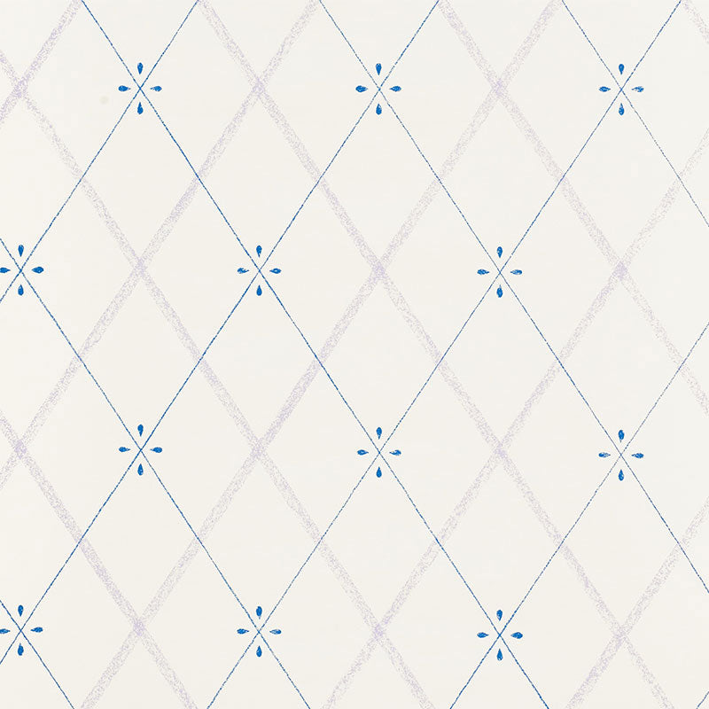 SCHUMACHER  SMALL-PRINT WALLPAPERS KASUMI DIAMOND   Hyacinth   - 5009512