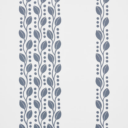 SCHUMACHER  SMALL-PRINT WALLPAPERS LILLIAN VINE   Carbon   - 5009523