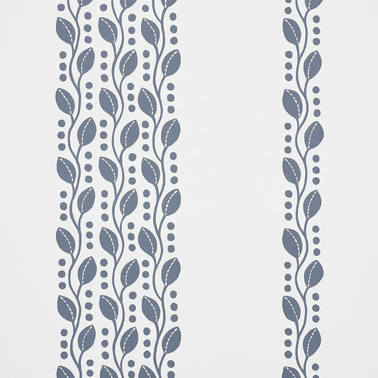 SCHUMACHER  SMALL-PRINT WALLPAPERS LILLIAN VINE   Carbon   - 5009523