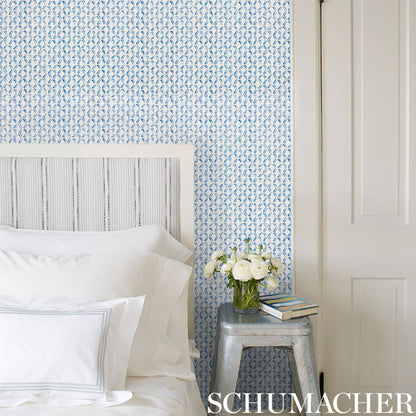 SCHUMACHER  SMALL-PRINT WALLPAPERS TREVI DIAMOND   Porcelain   - 5009540