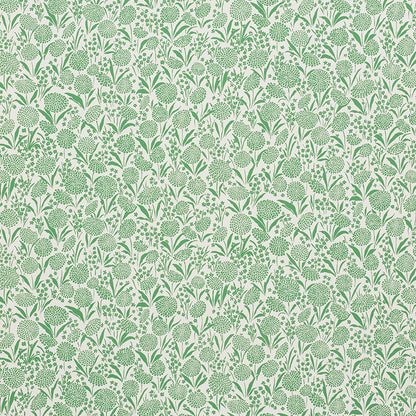 SCHUMACHER  SMALL-PRINT WALLPAPERS CHRYSANTHEMUM   Green   - 5009551