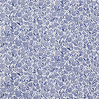 SCHUMACHER  SMALL-PRINT WALLPAPERS CHRYSANTHEMUM   Blue   - 5009552