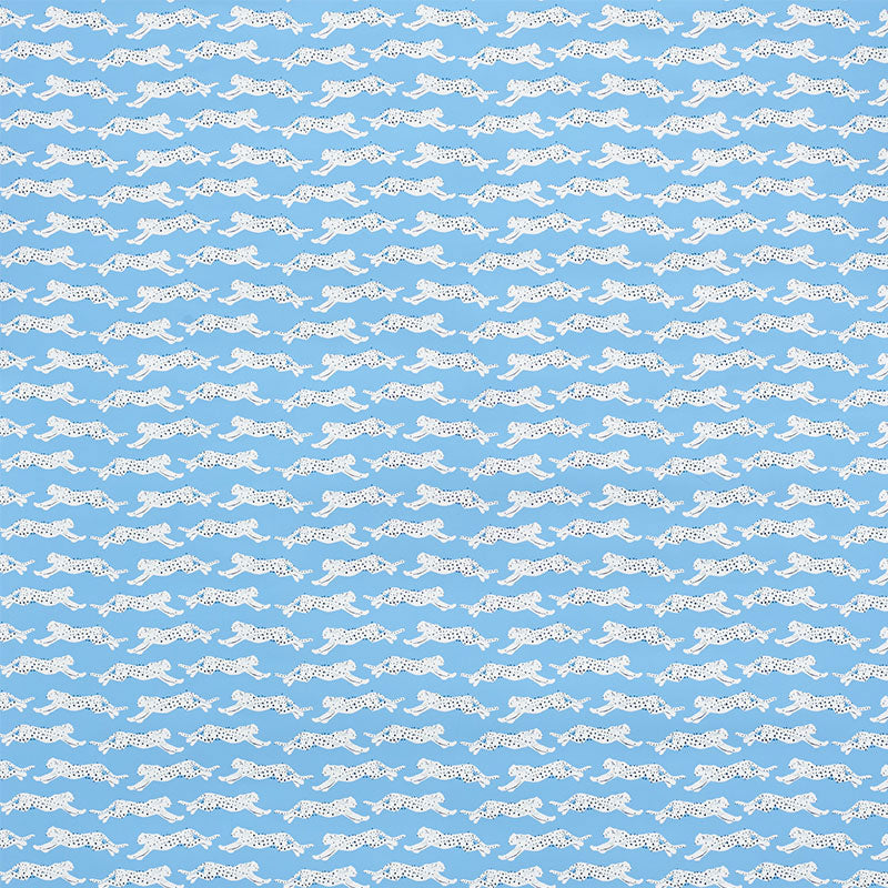 SCHUMACHER  SMALL-PRINT WALLPAPERS LEAPING LEOPARDS   SKY   - 5009590