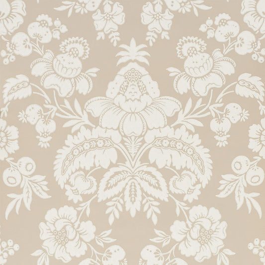 SCHUMACHER  NEW TRADITIONAL SIMONE DAMASK   STONE   - 5009612