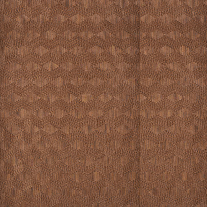 SCHUMACHER  MODERN GLAMOUR CHEVRON INLAY   WALNUT   - 5009631