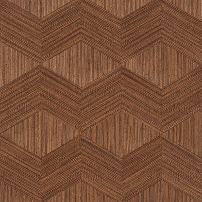 SCHUMACHER  MODERN GLAMOUR CHEVRON INLAY   WALNUT   - 5009631