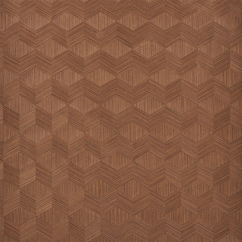 SCHUMACHER  MODERN GLAMOUR CHEVRON INLAY   WALNUT   - 5009631
