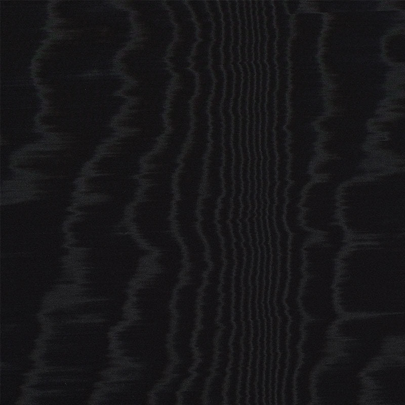 SCHUMACHER  MODERN GLAMOUR MOIR?? WALLCOVERING   NOIR   - 5009673