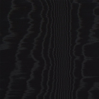 SCHUMACHER  MODERN GLAMOUR MOIR?? WALLCOVERING   NOIR   - 5009673
