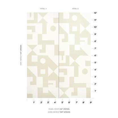 SCHUMACHER  PANELS BINARY PANEL SET   NATURAL   - 5009693