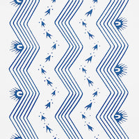 SCHUMACHER  CHAMBRAY NAUSET STRIPE   Indigo   - 5009740